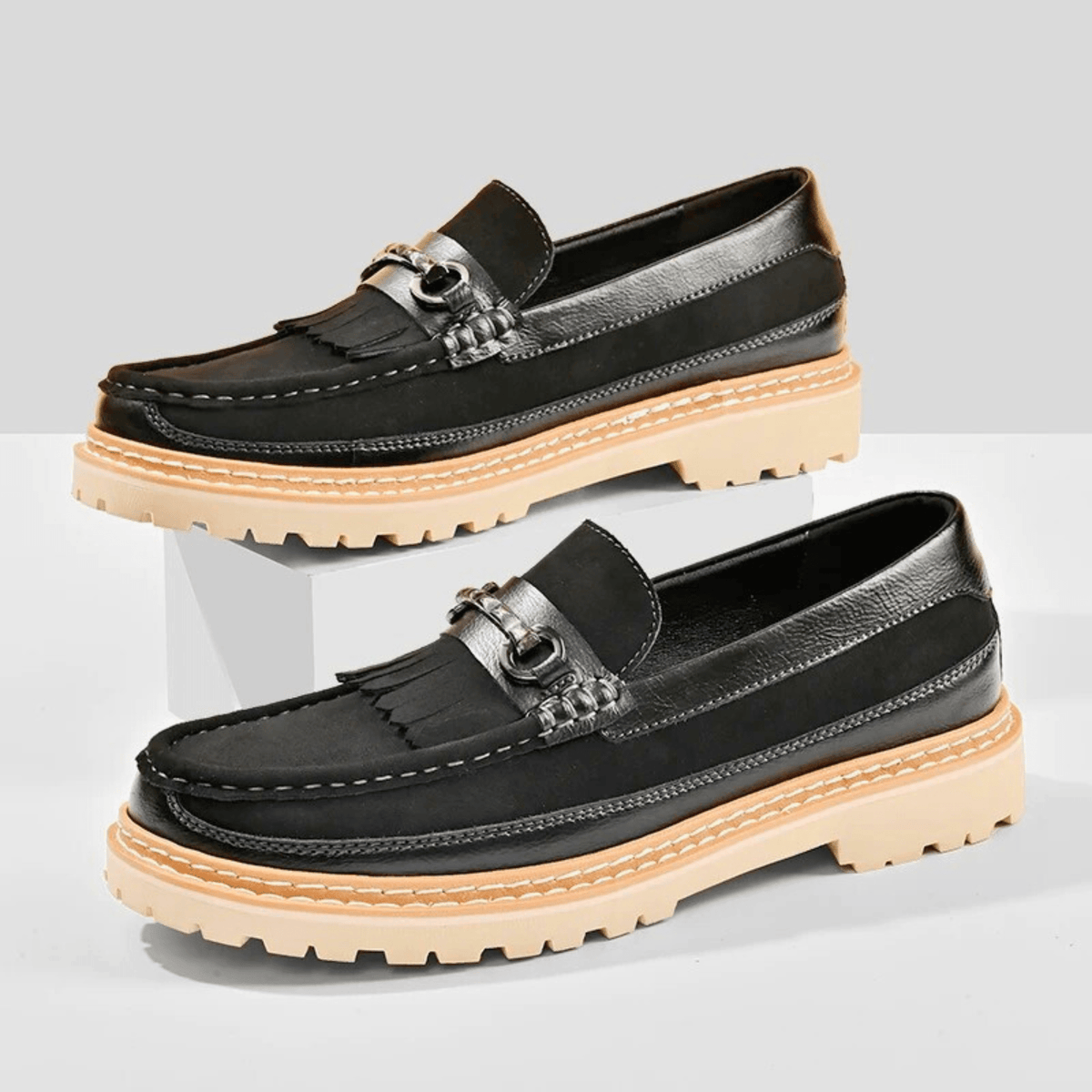 Ariston Tassel Leather Loafer