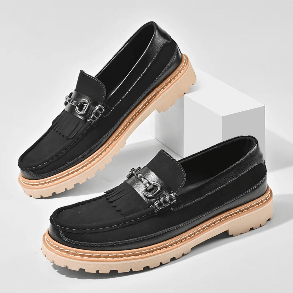 Ariston Tassel Leather Loafer