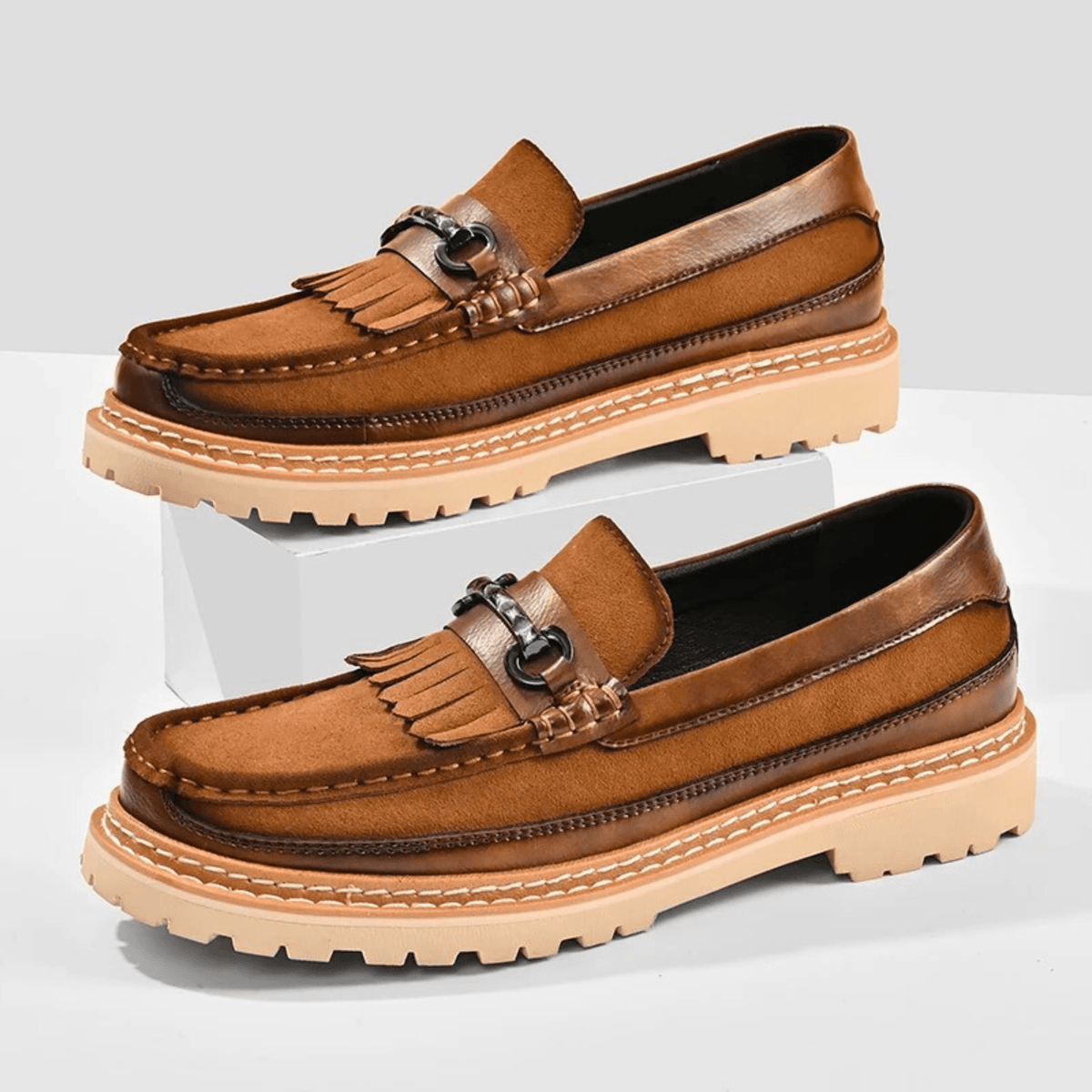 Ariston Tassel Leather Loafer