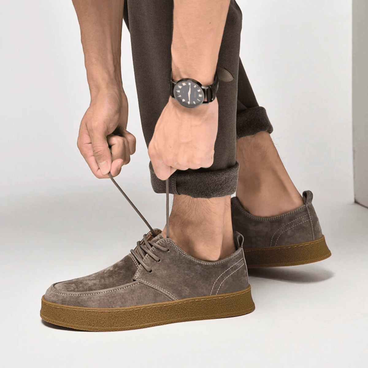 The Hudson Suede Derby