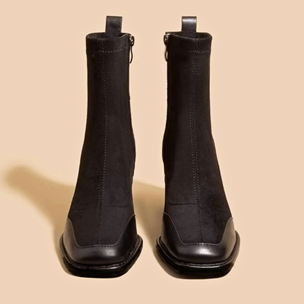 Maison Leather Ankle Boots
