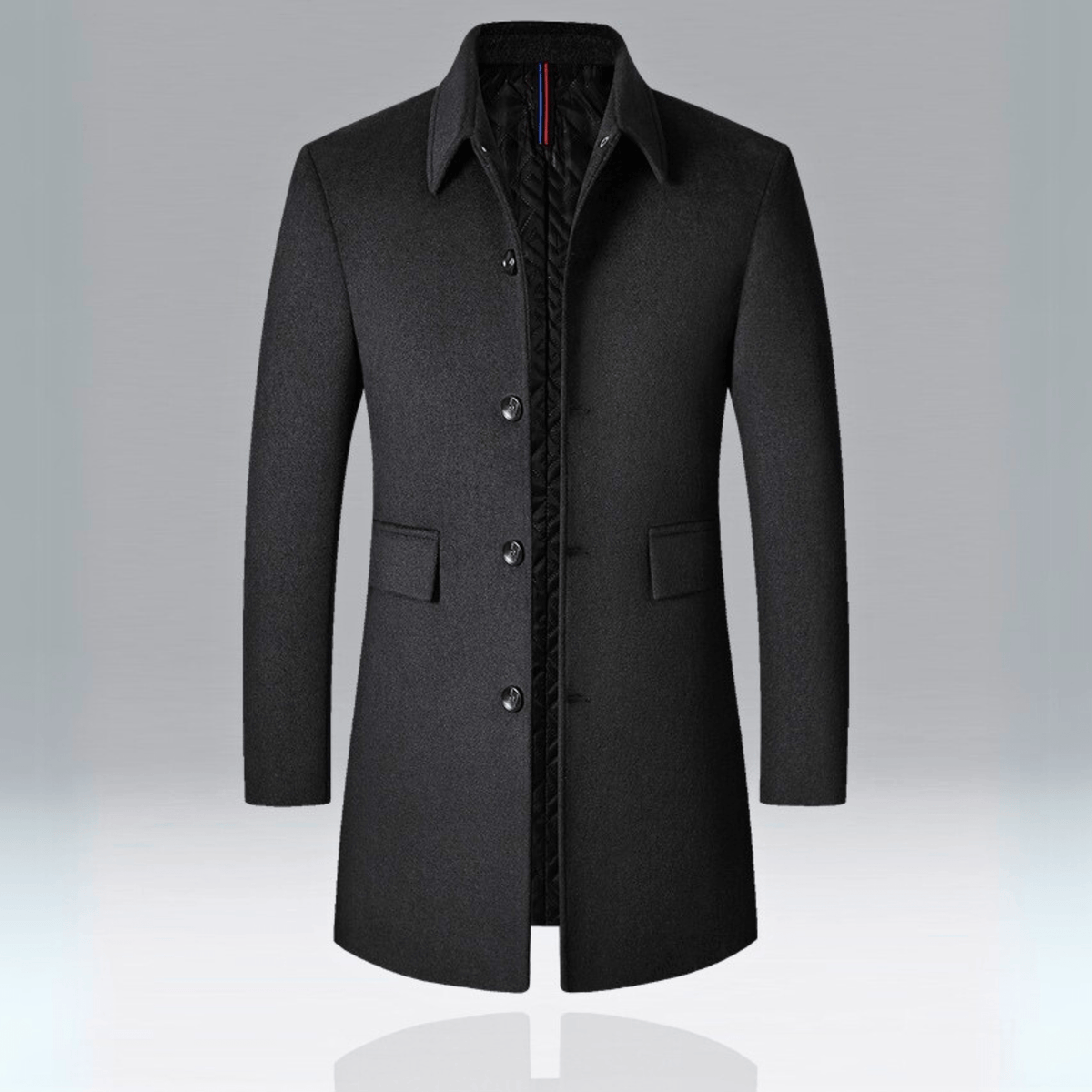 Belmont Tailored Wool Coat