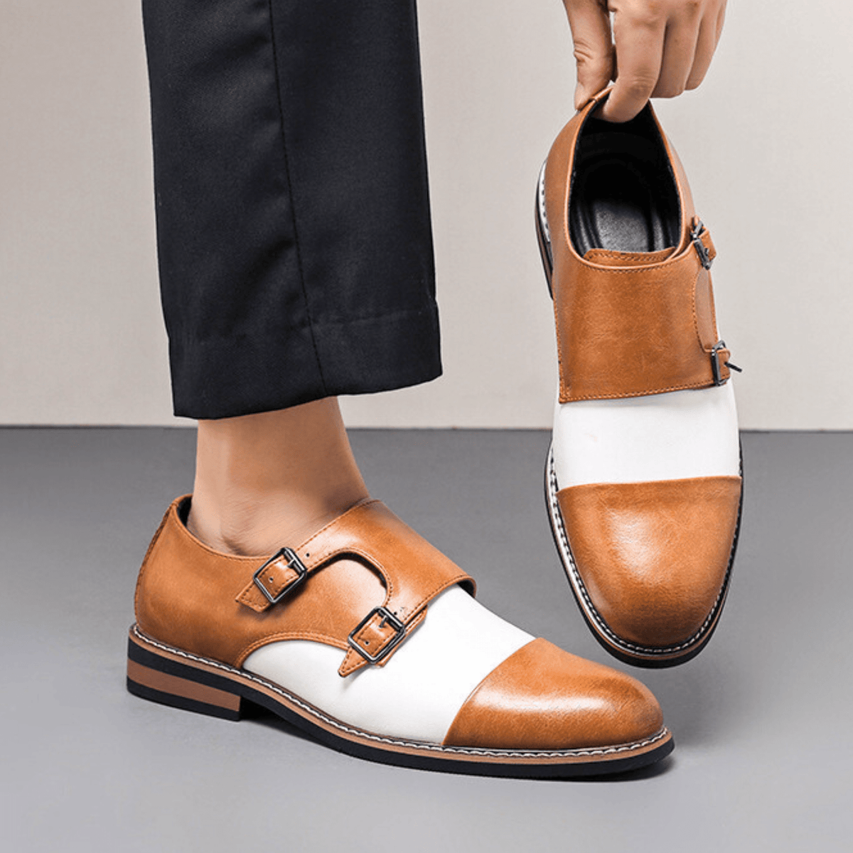 The Aveliere Monk Strap